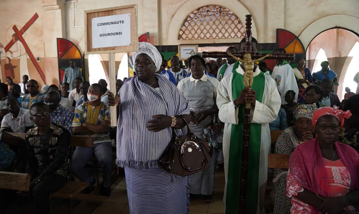 Cristianos de Burkina Faso