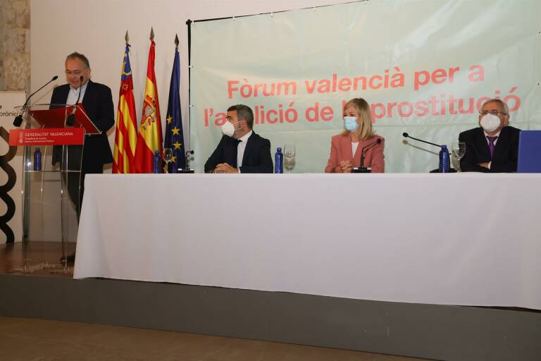 La Generalitat valenciana presenta datos sobre la prostitución en la región valenciana en 2021