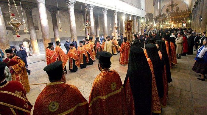Natividad ortodoxa en Belén... 