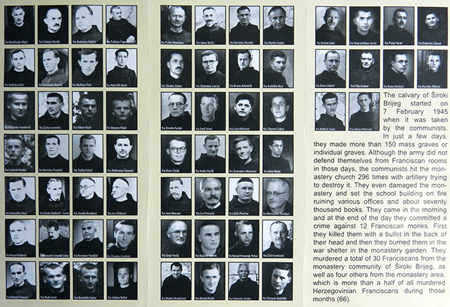 Mártires de Herzegovina durante la II Guerra Mundial