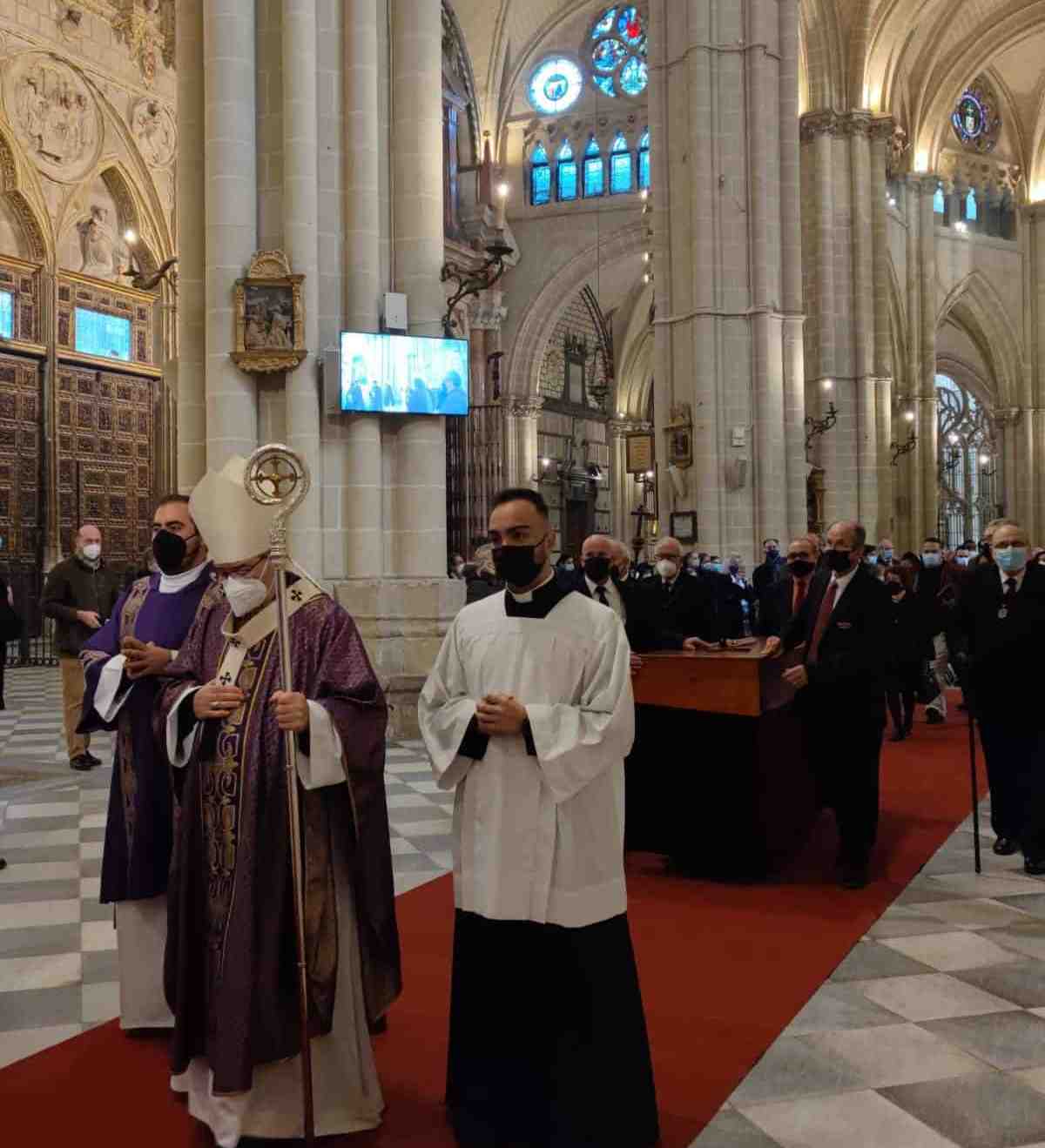 Misa de exequias del cardenal Francisco Álvarez Martínez. 
