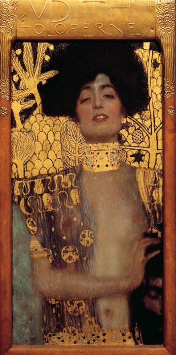 Gustav Klimt, Judit con la cabeza de Holofernes.