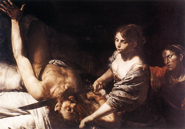 Valentin de Boulogne, 'Judith y Holofernes' (1626).