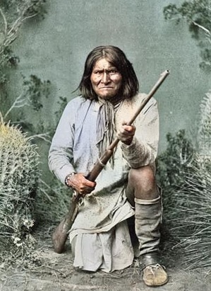 El indio apache Gerónimo. 