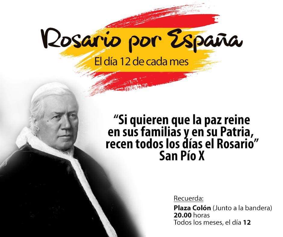 Convocatoria de Rosario por España.
