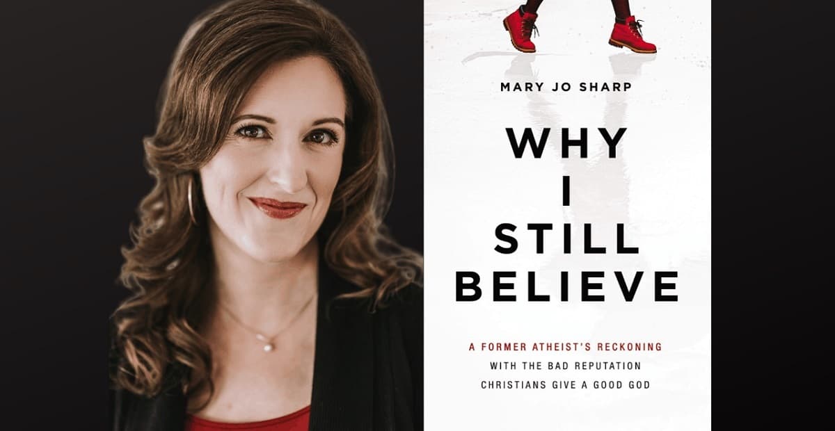 Mary Jo Sharp, con su libro Why I still believe