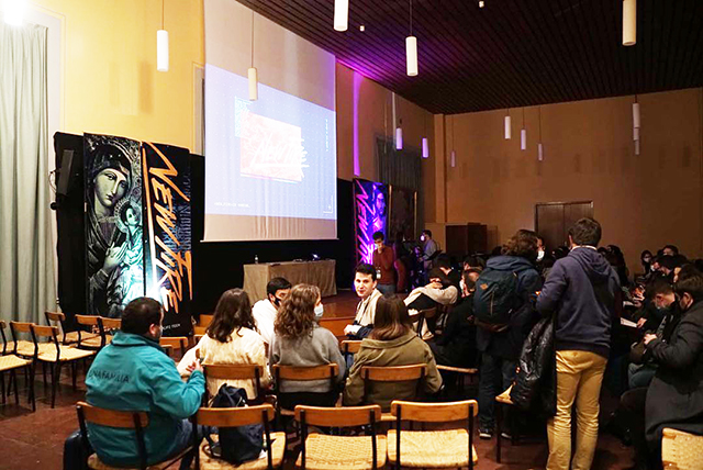 Reunión de jóvenes catequistas de Lifeteen en Montserrat en marzo de 2022
