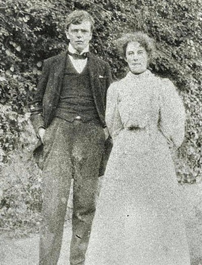 Gilbert y Frances Chesterton.