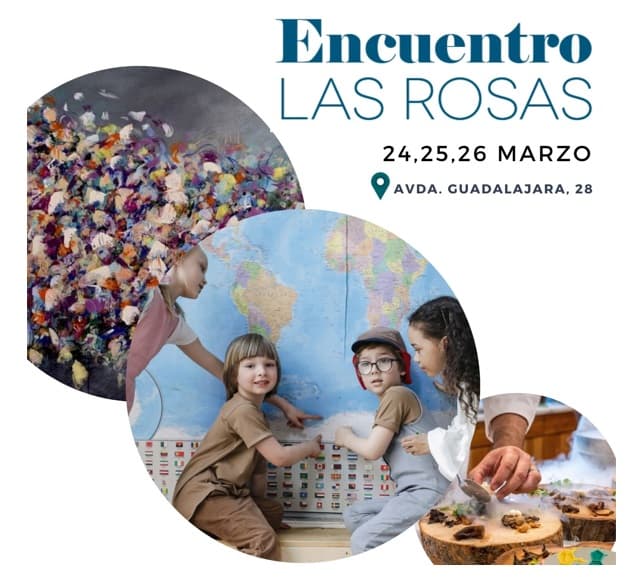 Encuentro Las Rosas en el Colegio Newman de Madrid, 24 a 26 de marzo