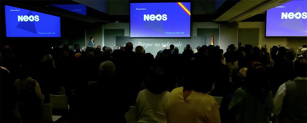 Presentación de Neos a principios de 2022