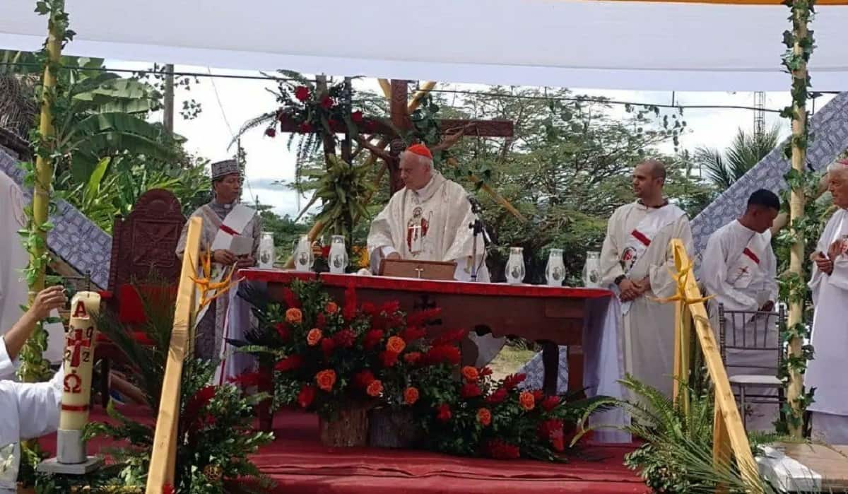La beatificación de Aguchita estuvo presidida por el cardenal Porras