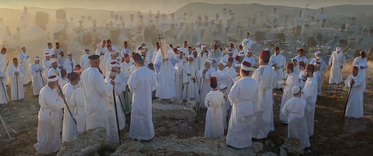 Pascua de los samaritanos en el Monte Gerizim
