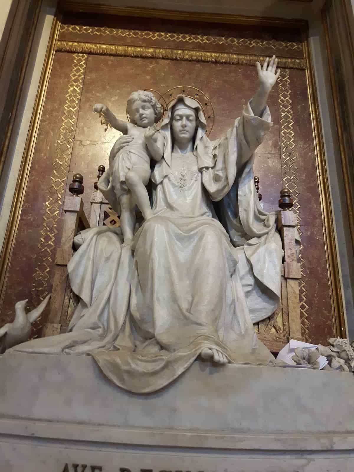María Reina de la Paz, la imagen de la Primera Guerra Mundial ante la que el Papa reza por la paz el 31 de mayo de 2022