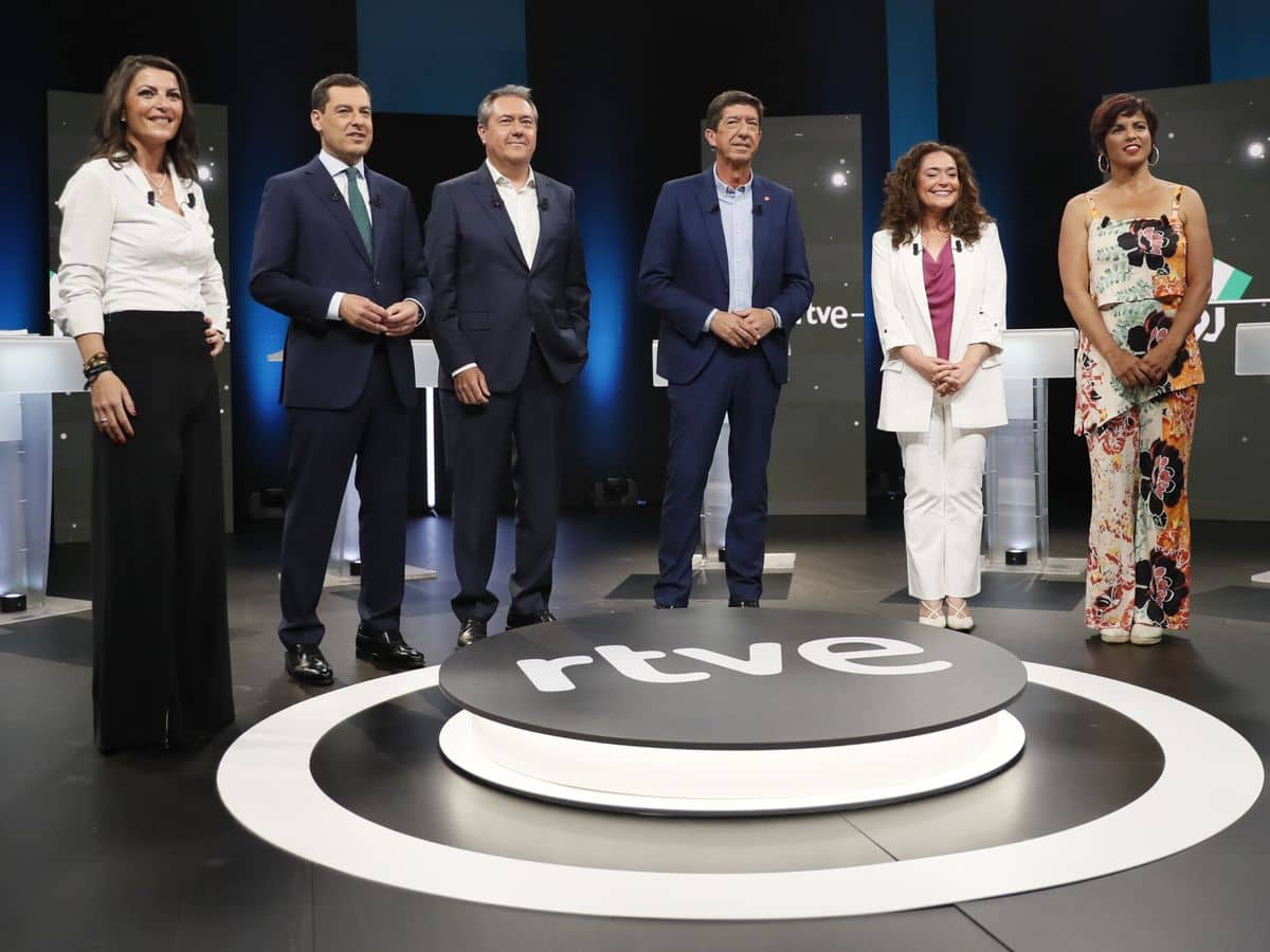 Los candidatos a la presidencia de Andalucía en las elecciones andaluzas de 2022