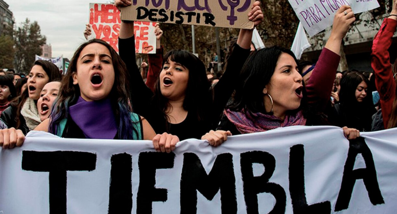 Feministas chilenas.