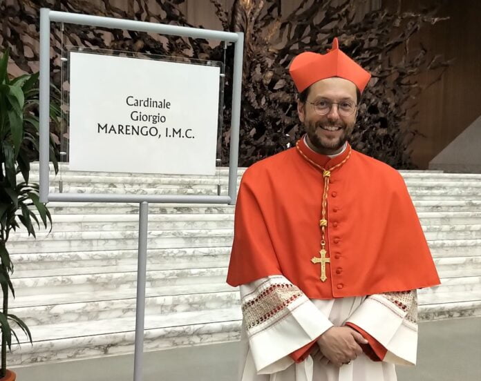 El cardenal Marengo, misionero italiano en Mongolia, el más joven del colegio cardenalicio