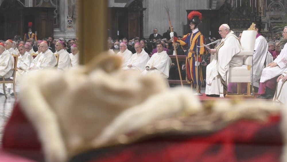 Papa Francisco predica en la misa por los 60 años del Concilio Vaticano II
