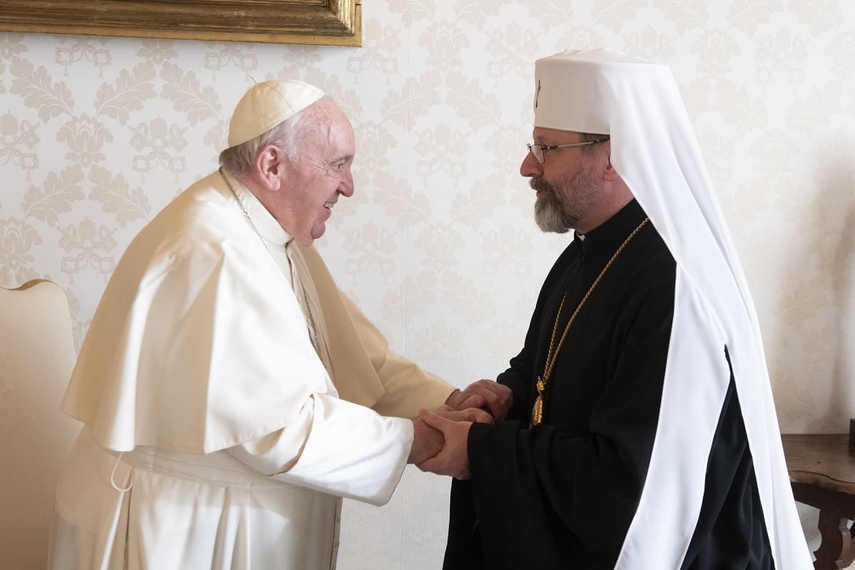 Shevchuk y el Papa Francisco se conoce de cuando ambos vivían en Argentina
