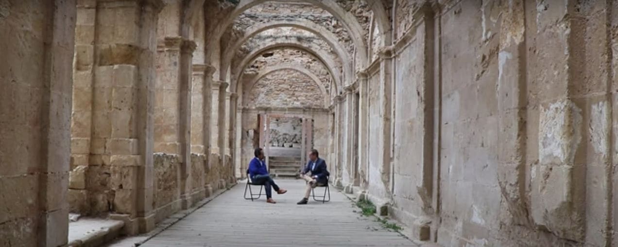 El párroco del monasterio de Rioseco cuenta su historia peculiar