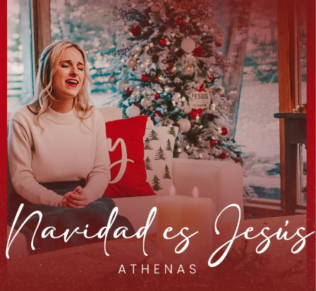Athenas Navidad Es Jesús, portada, con canciones navideñas