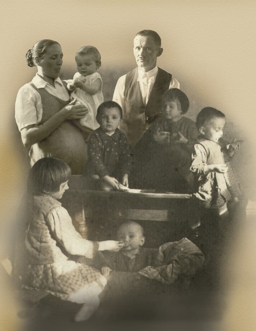 La familia Ulma, 9 mártires, uno de ellos no llegó ni a nacer, otros de 8 a 2 años