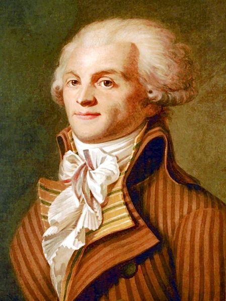 El jacobino Maximilien de Robespierre, uno de los rostros del Terror en la Revolución Francesa.