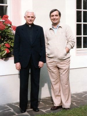 Ratzinger y Messori.