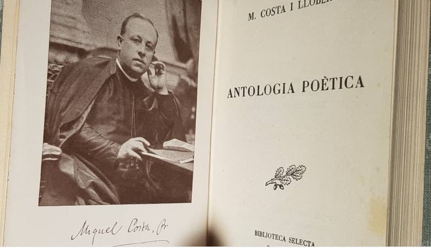 Miquel Costa Llobera, reconocido poeta en catalán y castellano, sacerdote