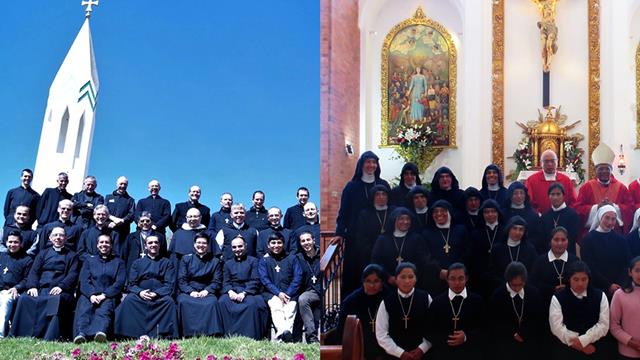 Hermanos y hermanas de los Misioneros Siervos de los Pobres: tienen abundancia de vocaciones jóvenes.