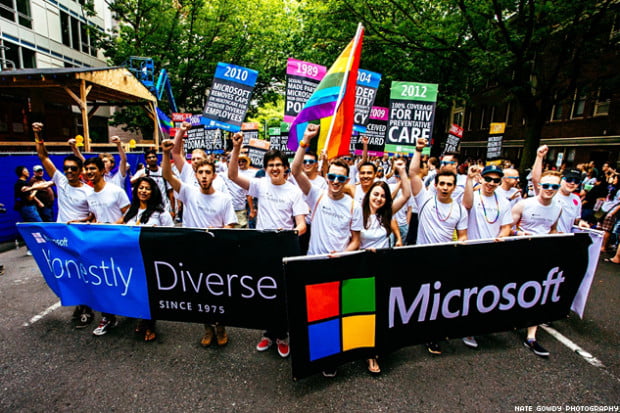 Microsoft LGBT. 