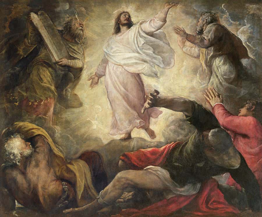 Transfiguración, de Tiziano, hacia 1560