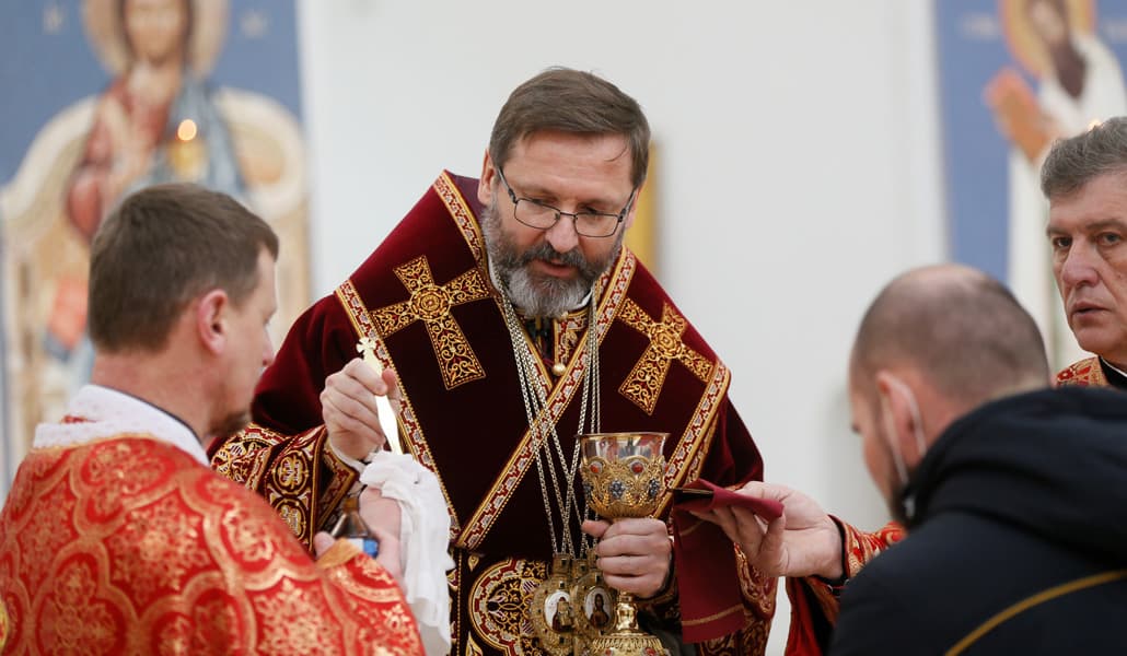 Arzobispo Sviatoslav Shevchuk. 