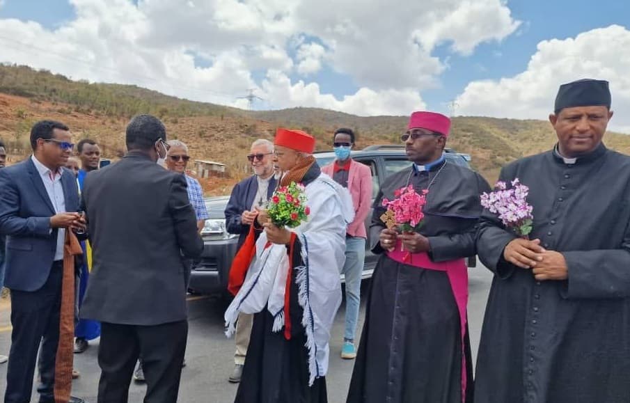 El cardenal Souraphiel visita a los espiritanos del sur de Etiopía en 2023