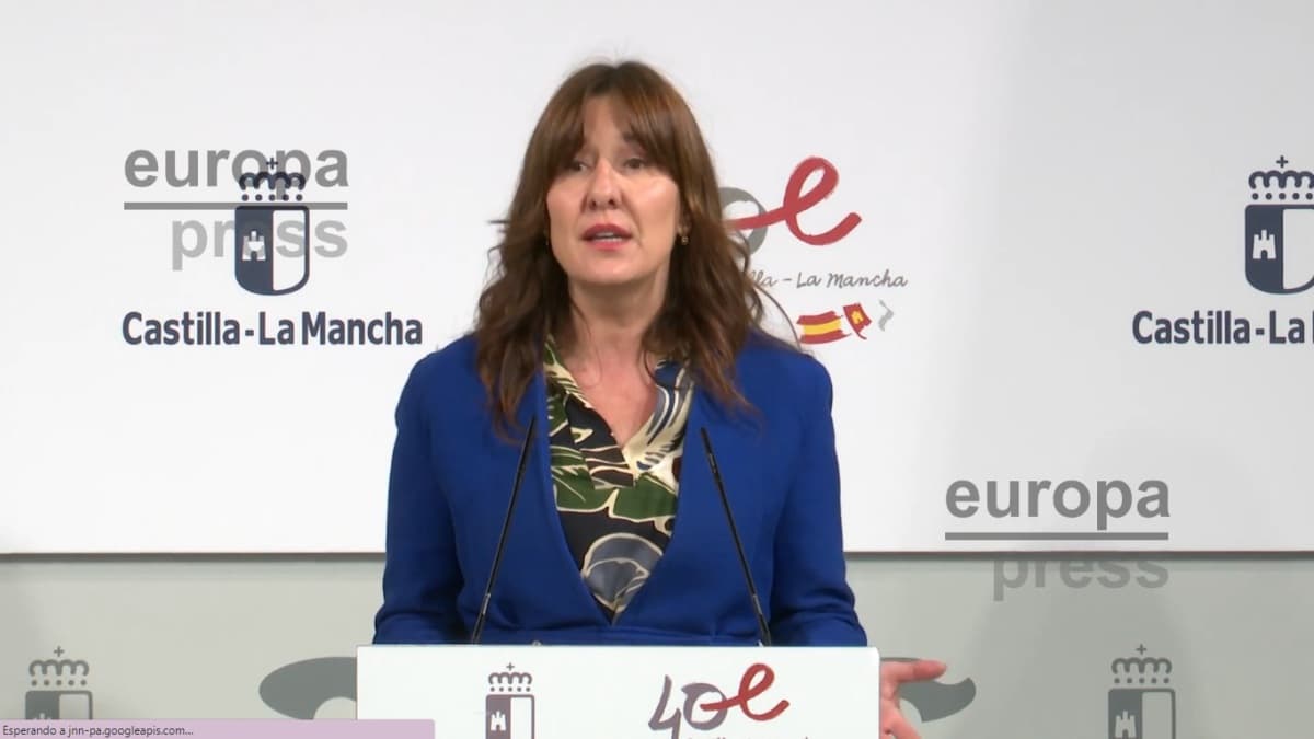 La consejera de igualdad de Castilla-La Mancha, Blanca Fernández. 
