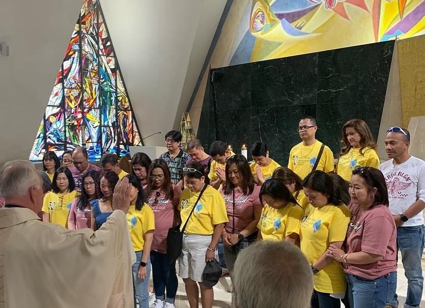 Bendicen asociación de enfermeras en la catedral católica de Las Vegas