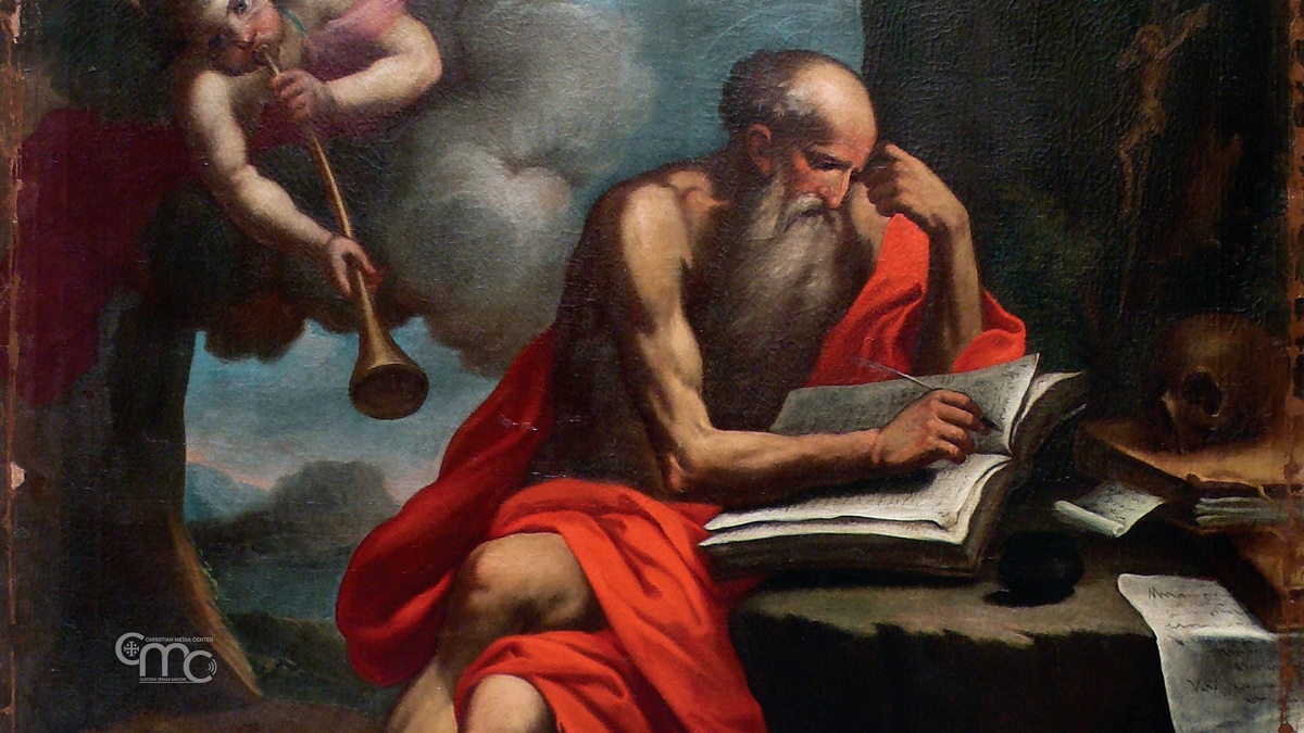 San Jerónimo, autor de la Vulgata, tradujo la Biblia al latín.