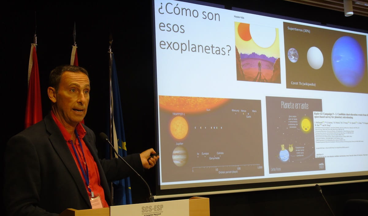 Enrique Solano habla de exoplanetas en el II Congreso de la Asociación de Científicos Católicos