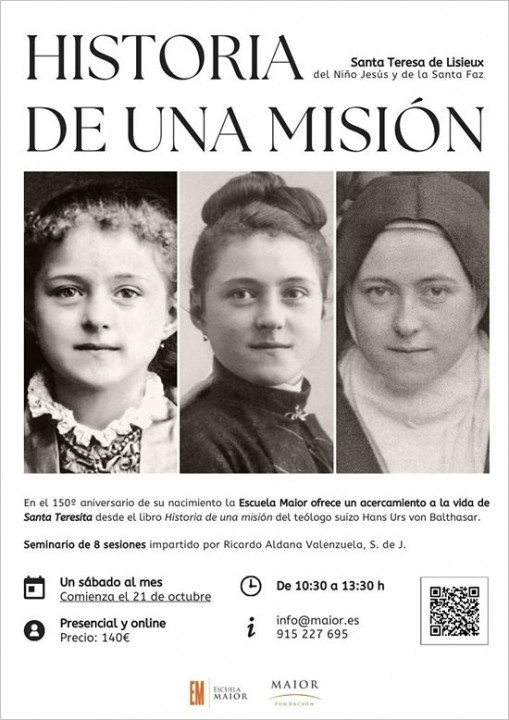 Cartel del seminario 'Historia de una misión'.