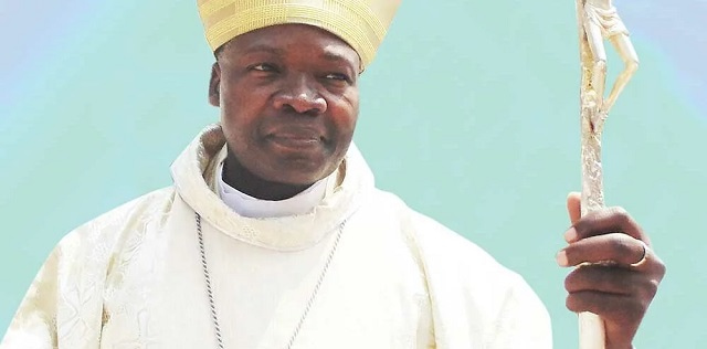 El arzobispo de Brazzaville, Bienvenu Manamika