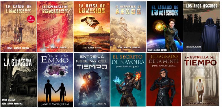 Luminion, una saga de ciencia ficción para adolescentes de Jaime Blanch