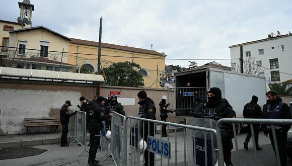 Ataque iglesia Estambul