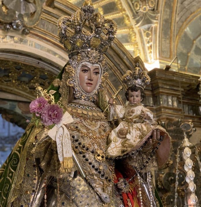 La Virgen del Rosario que estuvo en Lepanto y se guarda y venera en Granada