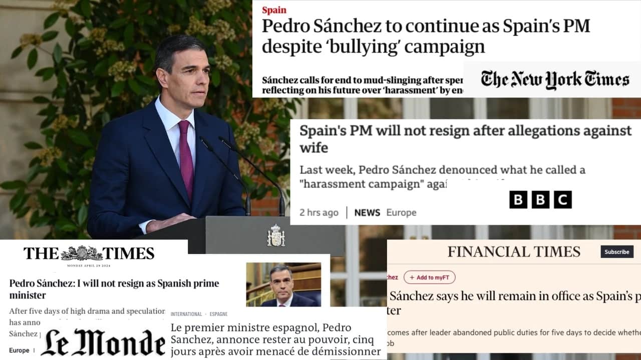 Corriente Social Cristiana sobre la maniobra de Pedro Sánchez: es electoral, que la oposición piense