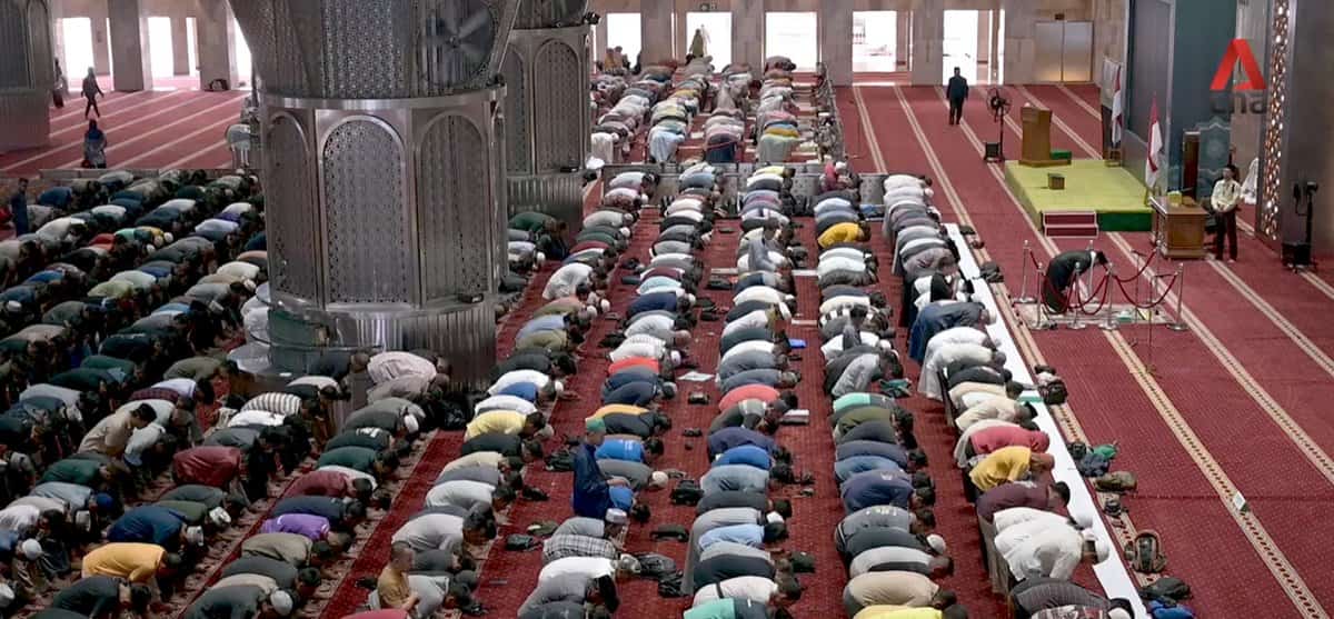 En la imagen, una mezquita en Yakarta, capital de Indonesia. 