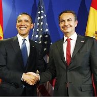 Obama y Zapatero