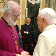 El Papa y el primado anglicano, Williams