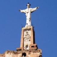 Monteagudo se movilizará contra las peticiones de retirada del Cristo de su castillo