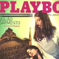 Playboy Portugal publica imágenes blasfemas de Jesucristo con mujeres desnudas