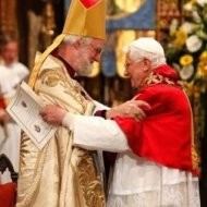 El Papa y el arzobispo anglicano de Canterbury