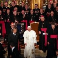 El Papa pide a los obispos una nueva evangelización, amistad con el anglicanismo y obras sociales